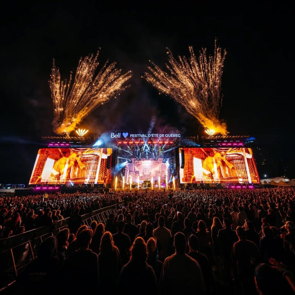 Onedot Calls On CHAUVET Professional To Light Landmark Souldia Show At Festival d’été de Québec