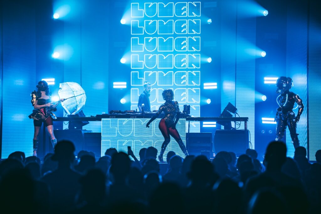 Onedot Generates Powerful Looks At New City Gas For Lumen Festival With CHAUVET Professional